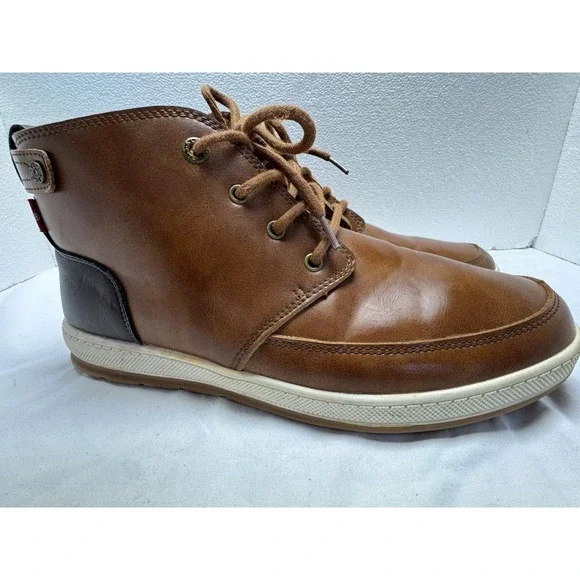 Men's LEVIS Strauss Comfort Insole Boots Size 10